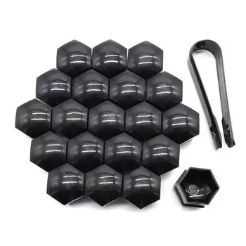 20x19 мм автомобильные гайки, болты, крышки, колпачки, защитный болт, внешнее украшение, детали ступицы колеса, защита, автомобильные аксессуары, седан чёрный