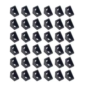 20x20x17 мм L-разъем для 3D-принтера AM8 BLV MGN Cube 3D-принтер 20 серии алюминиевые профили Рамка с прорезью 6 мм 8Pcs