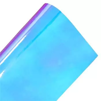 20x50 см блестки/лазерный металлик/голографическая радуга/блестки/полосатая термопереводная виниловая пленка для футболок, шляп, декор для вырезания One Size синий