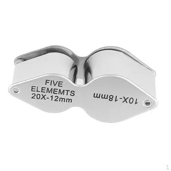 20x 10x тройное увеличительное стекло для ювелиров