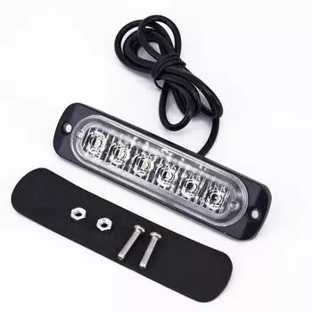 20X 12V-24V 18W Автомобиль Белый 6LED DRL Противотуманные фары Фары Фонари Ходовые огни