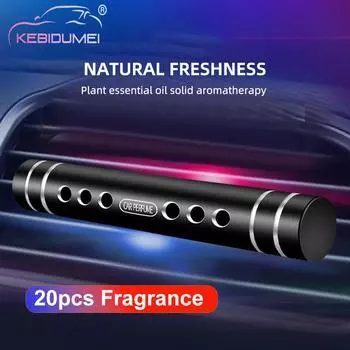 20x Автомобильный воздухозаборник для кондиционера с зажимом, ароматизатор для автомобиля, стойкий аромат, ароматерапия, специальный освежитель воздуха для автомобиля