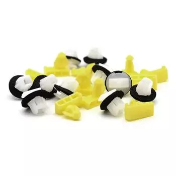 20x Car Clips Wheel Arch Trim Clips Front Rear Wing Moulding For Nissan Juke /X-Trail /Murano Car Accessories CHINA