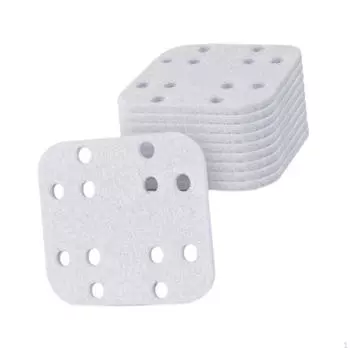 20x деталей фильтра увлажнителя, квадратные, аксессуары для увлажнителя, легко устанавливаемые прочные прокладки для