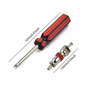 20x инструментов для снятия сердечника клапана автомобильной шины, вставка с инструментом для снятия для автомобильного велосипеда, мотоцикла, отвертка, комплект для ремонта шин CHINA