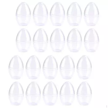 20x коробка для хранения спонжей для макияжа, чехол для пуховки для вечеринки