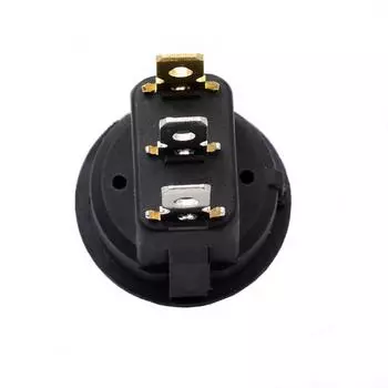 20x Синий Зеленый Желтый Красный Светодиодная Точечная Лампа 12В Автомобиль Авто Вкл/Выкл Тумблер Продажи