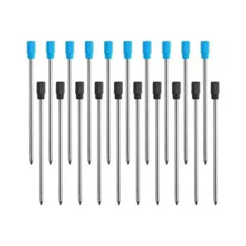 20X сменный стержень для ручки, сменная часть, принадлежности для студентов, многоцелевое хрустальное мастерство, удобная установка металлической текстовой опоры