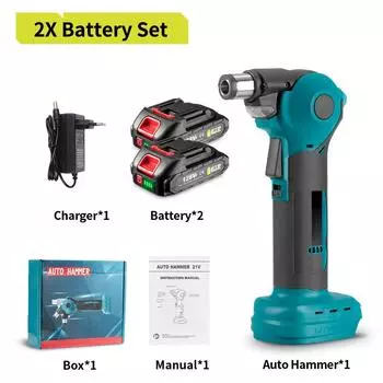 2100 об/мин Бесщеточная электрическая автоматическая ударная дрель с регулируемым углом наклона, аккумуляторная отвертка, портативный деревообрабатывающий эффективный электроинструмент