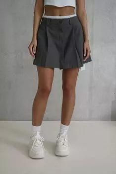 2105 - Дымчатая мини-юбка Mai Collection Gabbie Boxer