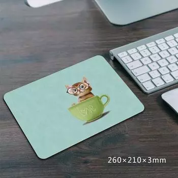 210*260*3 мм коврик для мыши Нескользящий офисный стол Настольный коврик Картина маслом Стиль ковер для мыши резиновая основа настольный коврик