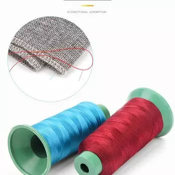 210D высокопрочная нейлоновая швейная нить для разноцветных штор/диванов/подушек сидений/кожаной нити 1500M*0.25mm/рулон