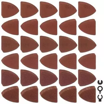 210Pcs Finger Sanding Pads Set Aluminum Oxide Abrasive Hook and Loop Finger Sandpaper Multipurpose Assorted Sandpaper