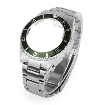 2110 Casio Oak Metal Case Custom Casimarina Rotating Bezel Stainless Steel Case Belt Set [PlatinumBucks] G-Shock GA-2100 (зеленый) зелёный