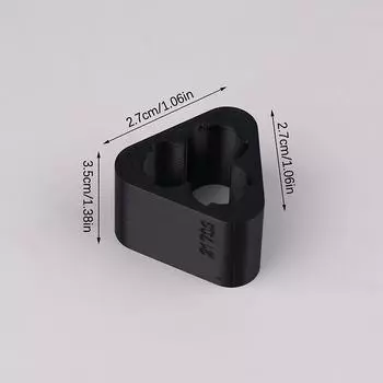 21700 Приспособление Форма Фиксированный Кронштейн Приспособление для Точечной Сварки Специальная Ручная Сварка Специальная Сборка Литиевой Батареи 2.7*2.7*3.5cm