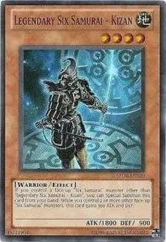 2174 U English version Legendary Six Samurai Kizan Shinroku Samurai Kizan unlimited Yu-Gi-Oh! STOR-EN020 - - (Super Rare)