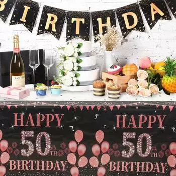 21 30 40 50 60 лет День рождения скатерть для женщин День рождения украшения одноразовые скатерти Декор для дня рождения