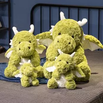 21/30 см мультяшный птерозавр плюшевые игрушки для маленьких детей милые мягкие мягкие куклы-динозавры животные плюшевая подушка 30cm