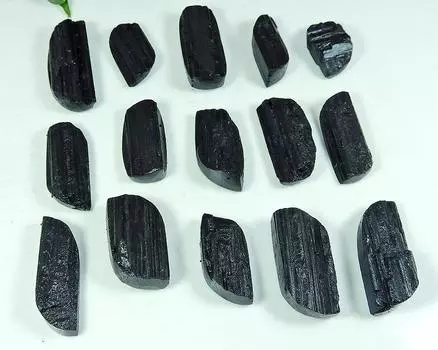 21-33MM натуральный черный турмалин друзы кабошон россыпью драгоценный камень 15 шт лот SY-138