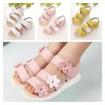 21-37 летние красивые римские детские сандалии больших размеров 21 белый