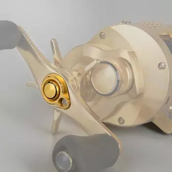 21 Calcutta Conquest 100 100HG 200 200HG Bait Reel Custom Retainer Handle Fixing Nut Set Aluminum Reel Parts for Shimano FMATE WORKS золотой