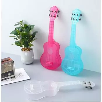 21 Цветная прозрачная гавайская гитара, детский музыкальный инструмент для просвещения, инструмент для раннего образования