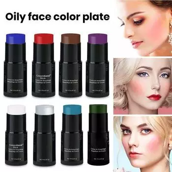 21 г краска для лица и тела, нетоксичная краска для Хэллоуина, косплей, яркий цвет, долговечная краска для макияжа, поставка для сцены коричневый