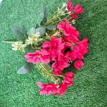 21 голландская хризантема, имитация маленькой ромашки, космоса, ромашки, свадебная фотография, украшение, имитация цветка красный