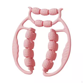 21-колесный ролик для ног для восстановления мышц и фитнеса розовый