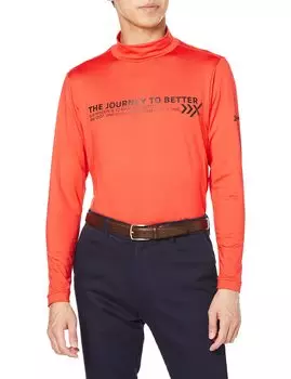 21 Model Golf Long Sleeve Shirt High Neck Stretch Thermal RGMSJB10 RD00 LL [SRIXON] Fall/Winter Men s (Red)