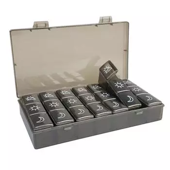 21 сетка большой емкости аптечка еженедельный органайзер для планшета черный портативный планшетный ящик