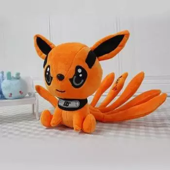 21 см аниме Наруто Кьюби Курама игрушка Q версия Девятихвостая лиса кукла животные мультфильм фигурки украшения дети день рождения рождественские подарки 21cm