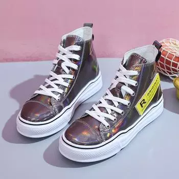 21New Кроссовки Женские Повседневные Кроссовки Из Холщатки Basket Femme Denim Ladies Trianers Модные Женские Вулканизированные Кроссовки Zapatos Mujer j569 4 чёрный