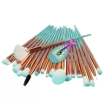 21 шт., тональный крем для макияжа, подводка для глаз, румяна, косметические кисти для консилера