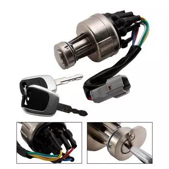 21Q4-00090 Выключатель зажигания и стартера с 2 ключами для экскаватора Hyundai R150 R220