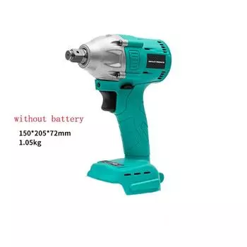 21V 2 In 1 Brushless Cordless Electric Wrench 1/2Inch 15000Amh Battery