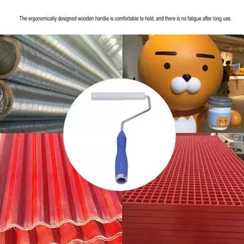 21x150 мм стекловолоконный ламинирующий пузырьковый валик из алюминиевого сплава стекловолоконный валик пузырьковый инструмент ламинирующий валик