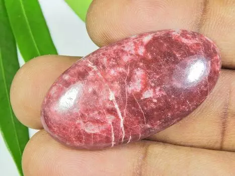 21X41X06 мм натуральный африканский тулит овальный кабошон кулон изготовления драгоценный камень SK-585