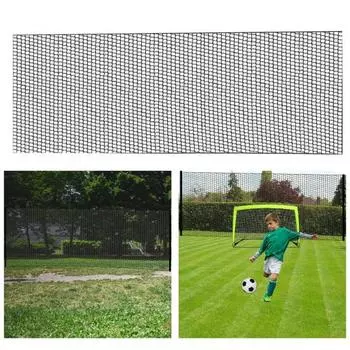 21x9,8 футов / 28,8x9,8 футов сетка для защиты футбола мяч спортивная тренировочная сетка барьерная сетка с завязанными узлами ПЭ M