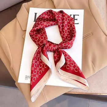 2204 Новый модный маленький квадратный шарф для тепла весной и осенью, солнцезащитный крем, шаль, шарф двойного назначения, профессиональный шарф, платок на голову 70*70cm