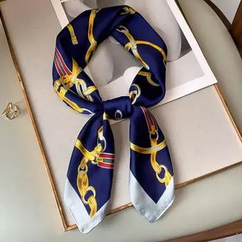 2204 Новый модный маленький квадратный шарф для тепла весной и осенью, солнцезащитный крем, шаль, шарф двойного назначения, профессиональный шарф, платок на голову 70*70cm