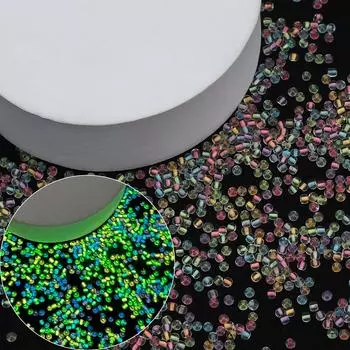 220/660 шт., 3 мм, высококачественные светящиеся бусины с окрашенной сердцевиной, макаруны, матовые стеклянные бусины для браслета, ожерелья, изготовление ювелирных аксессуаров своими руками 2mm 660pcs белый