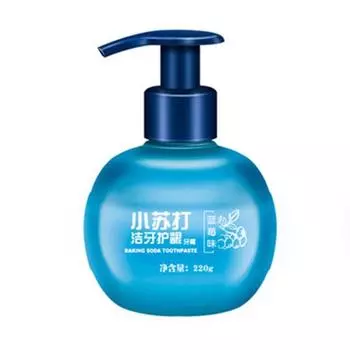 220 г пресс-типа, отбеливание зубов, пищевая сода, зубная паста, удаление пятен, уход за полостью рта Passion Fruit