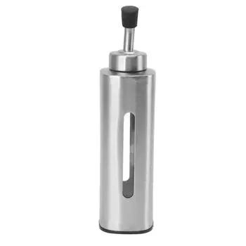 220 мл бутылка-дозатор для масла из нержавеющей стали бутылка для масла контейнер для соуса для оливкового масла уксуса сои Square