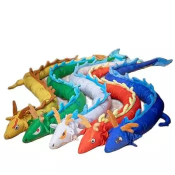 220 см милый плюшевый китайский дракон игрушки для мальчиков кукла мягкая мультяшная подушка с динозавром кавайный подарок новый 220cm