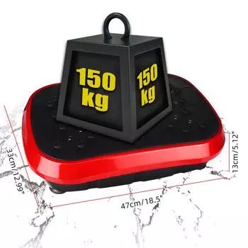 220 В/110 В 150 кг/330 фунтов упражнения для фитнеса тонкий вибрационный тренажер для тела тренировочная пластина Platformody Shaper упражнения для фитнеса