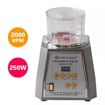 220 В/110 В KT-130 130 мм Магнитный стакан для ювелирных изделий Роторный полировальный станок и инструмент для полировки