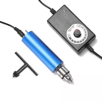 220 В 13000 об/мин Бесступенчатая регулировка скорости Ручная мини-электрическая шлифовальная машина по металлу Многофункциональная полировка и гравировка Электрическая дрель EU