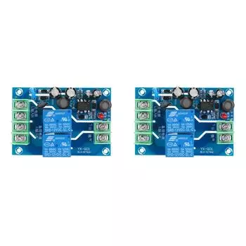 - 220 В 2-канальный двойной источник питания Автоматический переключатель 10 А Контроллер преобразования Переключатель