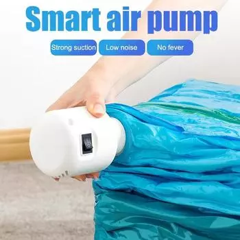 220 В 55 Вт мощный вакуумный насос электрический воздушный насос герметичный компрессионный мешок для хранения одежды дорожные сумки машина для запайки двигателя для обуви EU